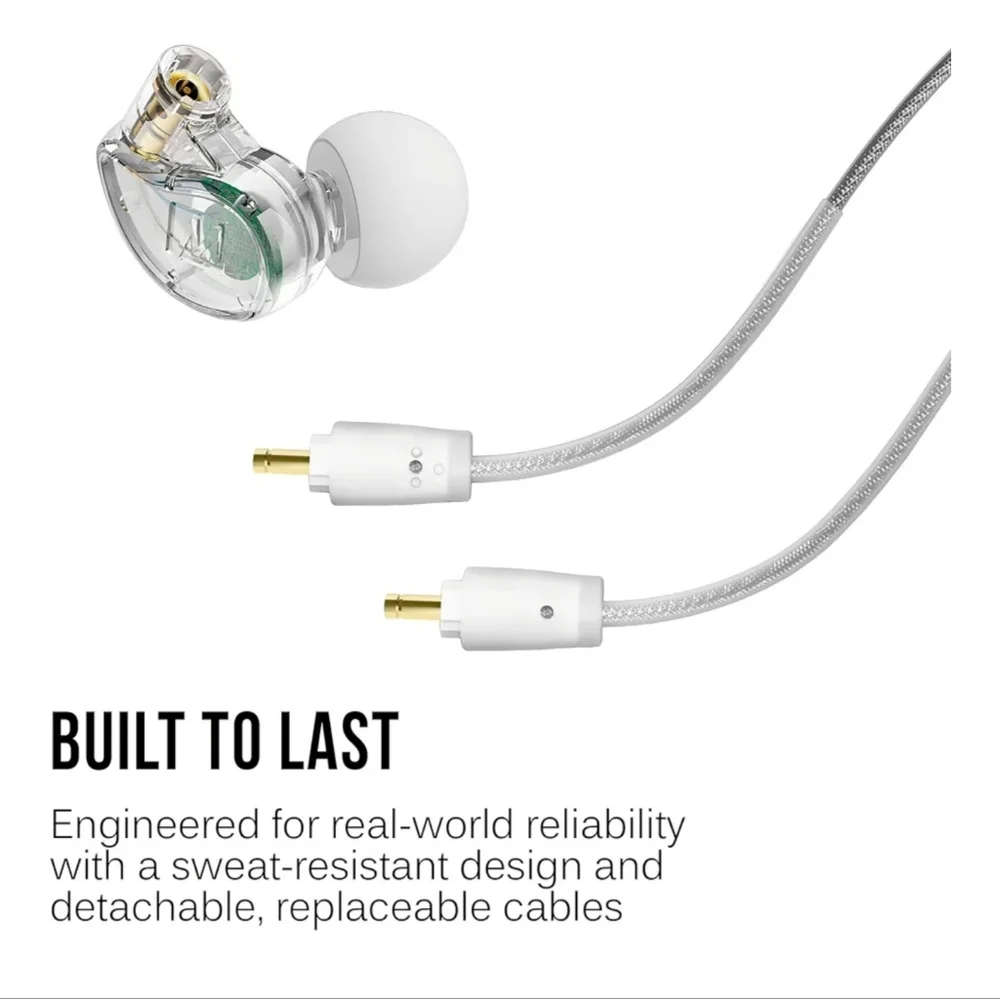 M6 PRO In-Ear Monitors - Silver